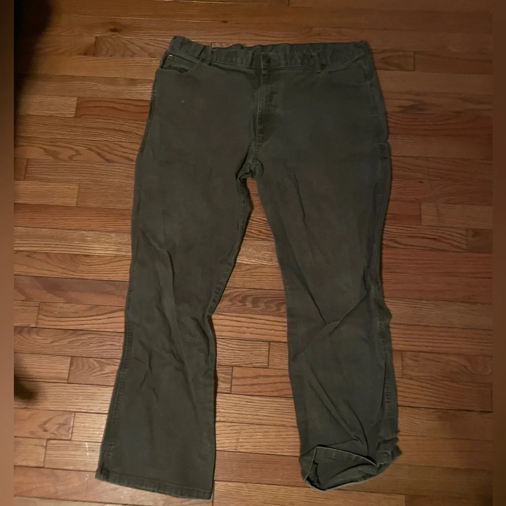 Green Dickies Cargo Pants - Picture 3 of 4